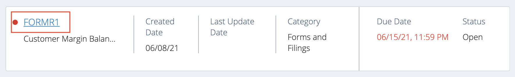 Request Manager - Select Request Title