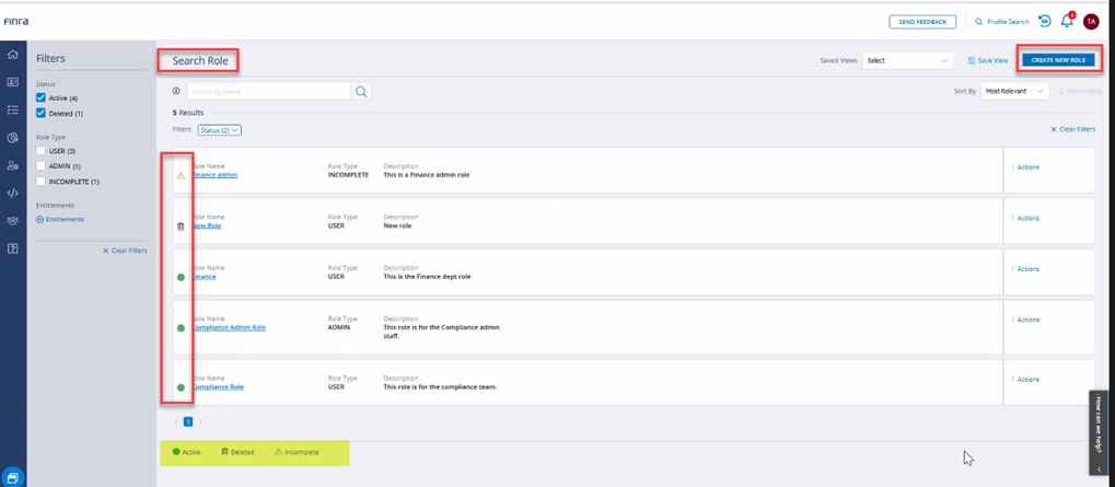 Step 2 - Search Roles